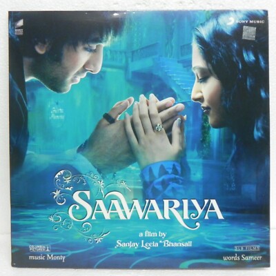 Saawariya LP Record Rare Bollywood Hindi Film Songs Ost Color