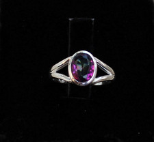 Mystic Topaz Gemstone 925Sterling Silver Beautiful Handmade Ring All Size SR1192