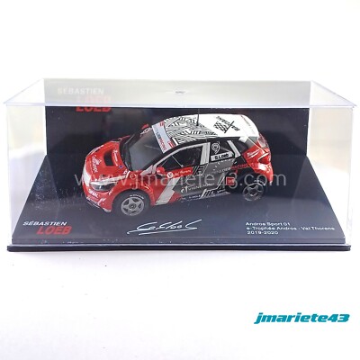 Modèle Réduit 1:43 Sébastien Loeb N°67 Trophée Andros 2019-2020 - Altaya, Neuf Avec Boîte