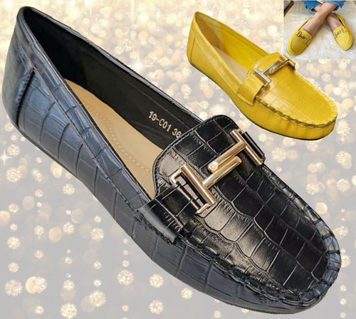Mocassini BALLERINE SCARPE DONNA COLLECTION NEW AUTUNNO -INVERNO PELLE ECO  C 268 | eBay