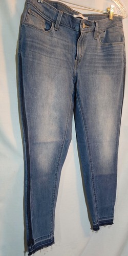 Levi's 535 Super Skinny mid wash skinny straight stretch denim jeans - 31~25" In - Picture 7 of 16