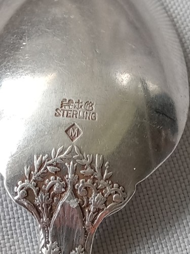 SELTENER GORHAM STERLINGSILBER MYTHOLOGIQUE 1894 MULTIMOTIV LÖFFEL - Bild 7 von 16