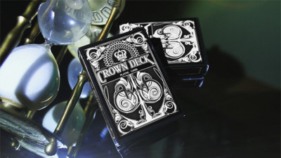 The Crown Deck (Black) Limited Edition by The Blue Crown USPCC Bicycle Magic 