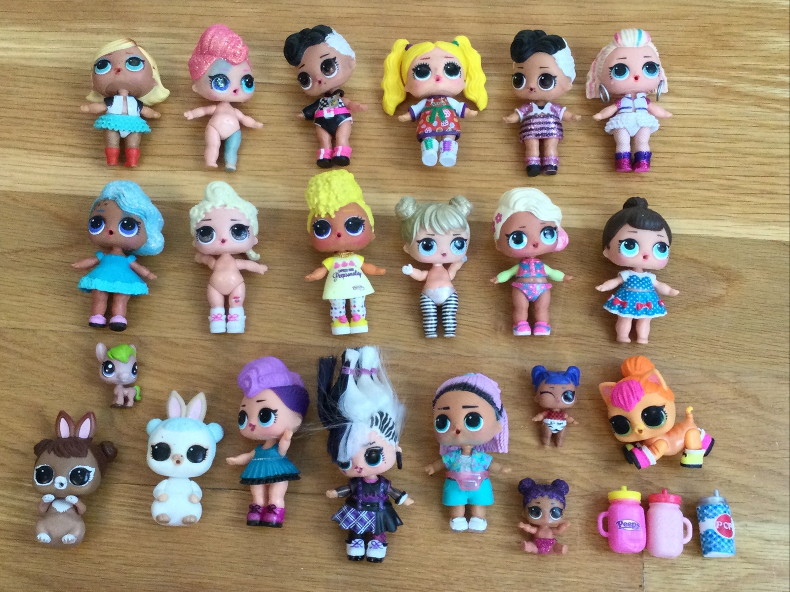 LOL Surprise Mini Dolls & Babies Lot Drinks Shoes Clothes Accessories MGA Mix