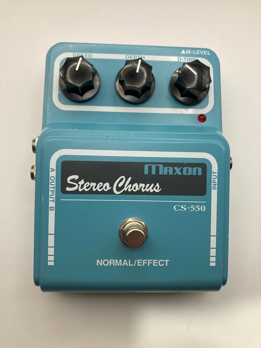 ギター maxon cs-550 stereo chorus Maxon CS-550 Stereo Chorus - What To Know & Where To Buy