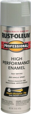 Rust-Oleum 7581838 Professional High Performance Enamel Spray Paint, 15 oz,