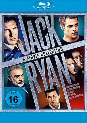 Jack Ryan - 5-Film Collection (Das Kartell) # 5-BLU-RAY-BOX-NEU