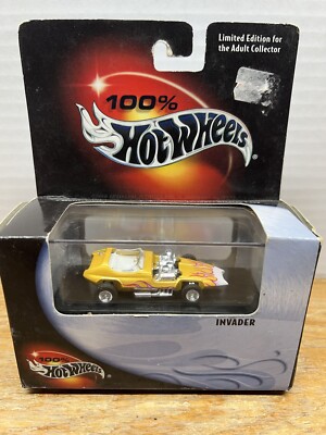 100% Hot Wheels Invader Mattel Die Cast Limited Edition 2000 Scale 1:64