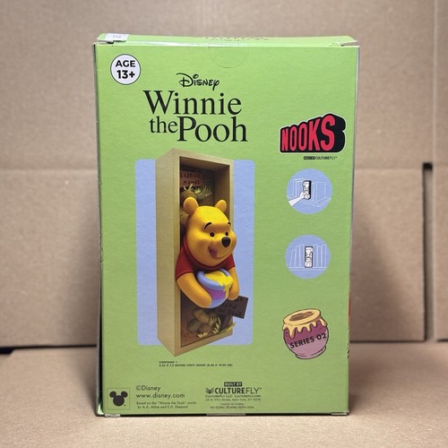 Disney Winnie The Pooh Book Holder Culturefly Nooks RARE FAST SHIPPING - Picture 3 of 6