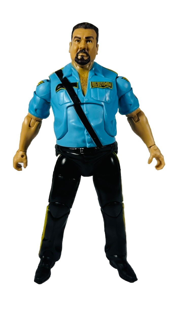 The Big Bossman Mattel WWE Elite Series 14 Figure Exclusive Network Spotlight 6”