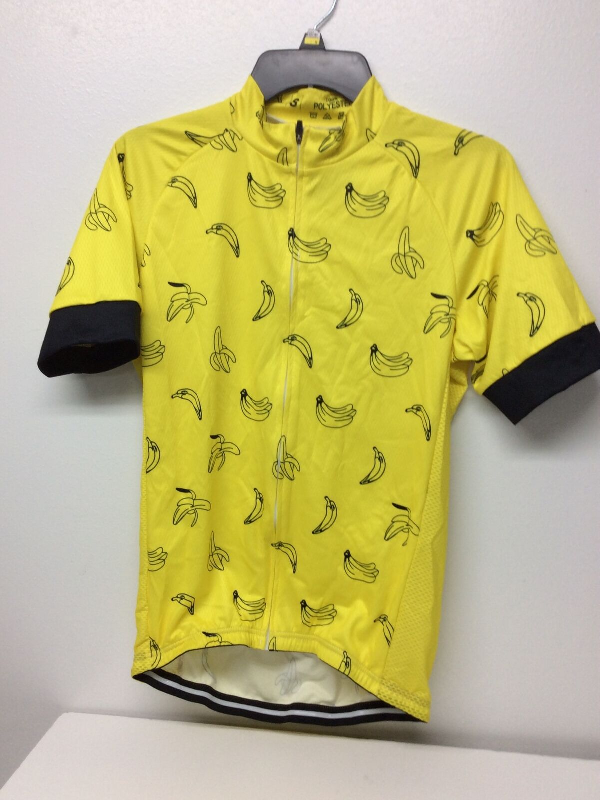 Challenge the lowest price of Japan ☆ Men's ! Super beauty product restock quality top! Must Be Bananas Cycling Jersey Short S Size Sleeve