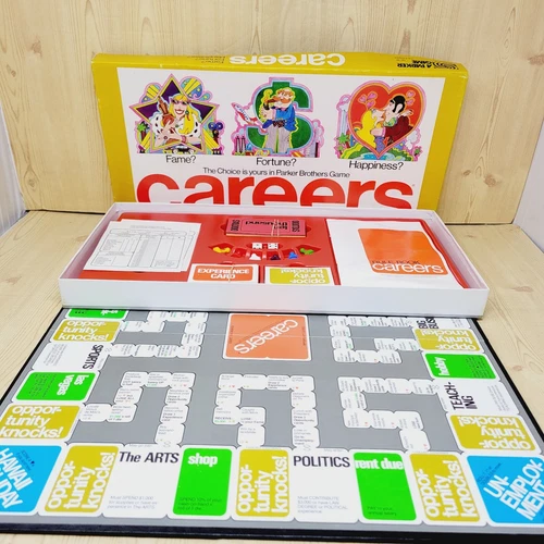 Careers Board Game from 1976 Vintage Parker Brothers 100% Complete