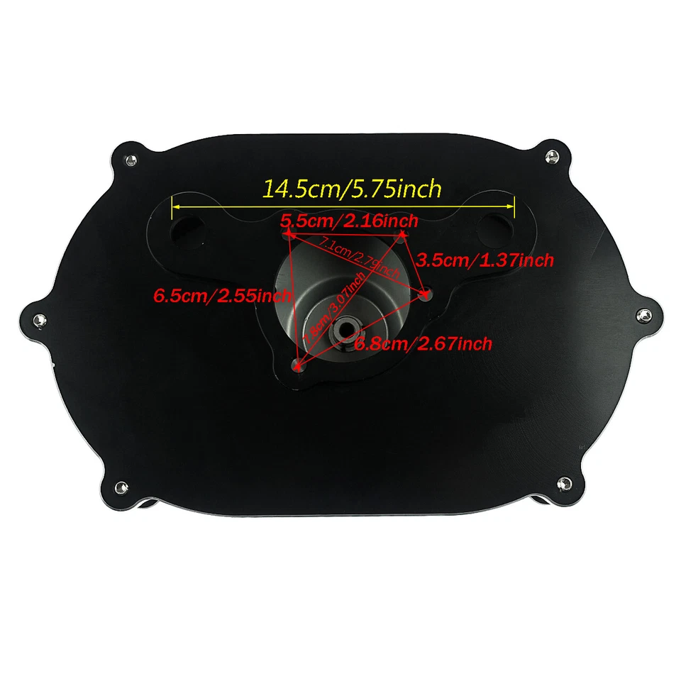Rectangle Stage One Air Filter Air Cleaner Red Fit For Harley Sportster XL 04-22 - Image 3 of 4