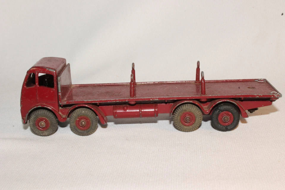 1950's Dinky #905 Foden Truck com correntes, vermelho marrom, original - Imagem 2 de 4