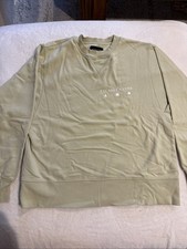 AYR all year round Womens XS Matcha Green Cotton crewneck sweatshirt Athleisure