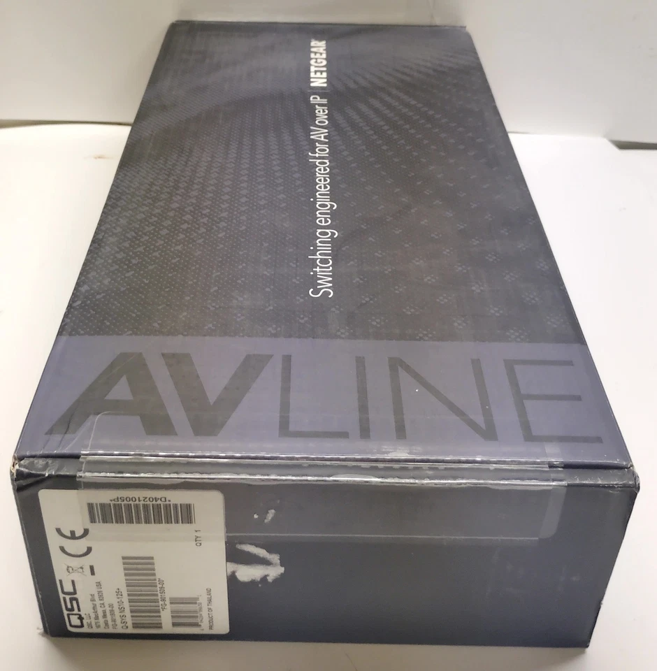 Netgear M4250 GSM4212P AV Line 8-Port PoE+ Managed Gigabit Switch w/ SFP 125W - Image 4 of 4