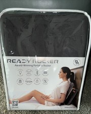 Ready Rocker Classic Portable Rocker Chair Back Support Cushion Gray Travel