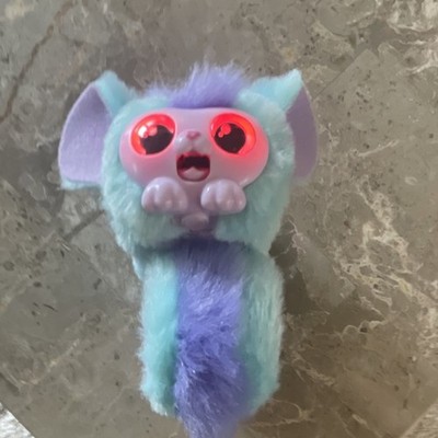Little Live Pets Electronic Interactive Plush Toy Light-Up Eyes Blue Purple