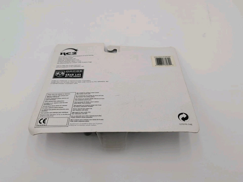 1/64 Ertl Farm Toy Blue Dodge Pickup with Flatbed Trailer Set - Image 2 of 2