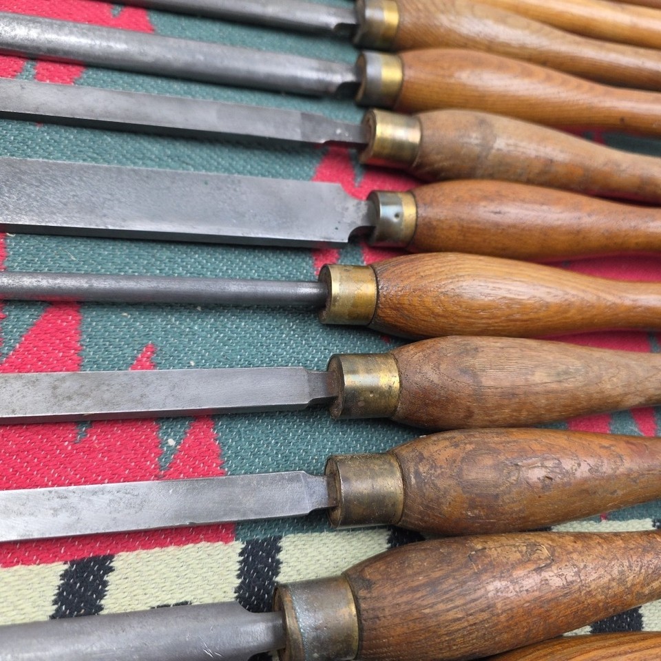 Lot Of 15 Marples carving chisels | eBay