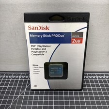SanDisk Memory Stick PRO Duo 2GB SDMSPD-2048-A11 MagicGate Sony PSP