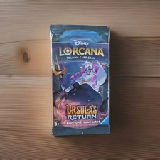  BRAND NEW SEALED Disney Lorcana Ursula  s Return Booster Pack 1 Pack 