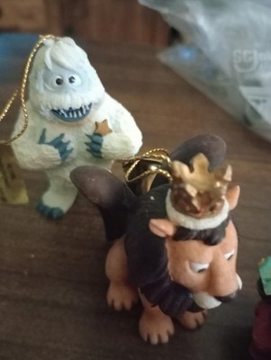Lot Of 7 Island Of Misfit Toys Ornaments. Not Complete.