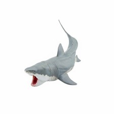 Megalodon Figur p&auml;dagogischer Wert pr&auml;historisch Spielzeug beweglicher Kiefer
