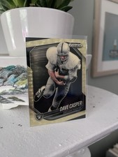 2025 Panini Prizm Black Football FOTL Dave Casper Gold Vinyl /5