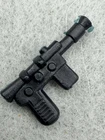 Star Wars Rebel Blaster Black Blue Very Trans, Original Vintage Kenner, Smile M1