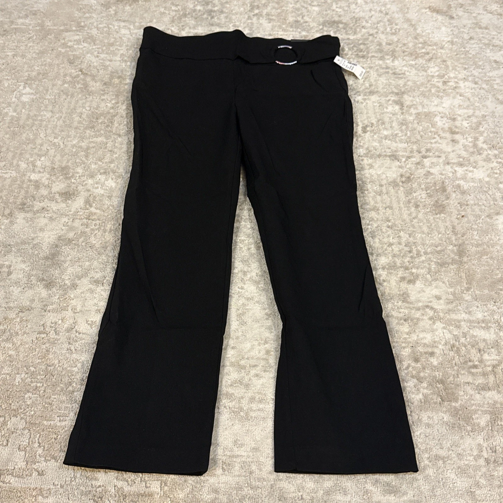Maurices Black Mid-Rise Capri Size Medium
