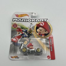 NEW Mattel GRN12 Hot Wheels Mario Kart 1:64 BABY MARIO B-Dasher Diecast Car