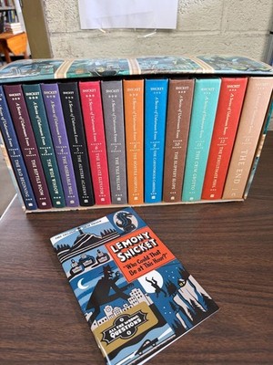 A Series of Unfortunate Events by Lemony Snicket 1-13, HC, Boxed Set