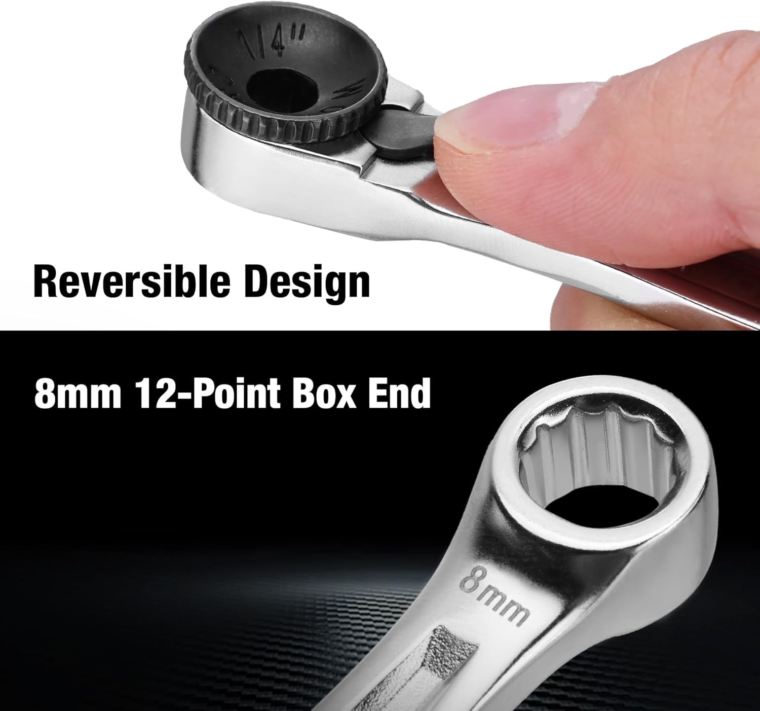 WORKPRO 21-Piece 1/4" Mini Ratchet Wrench and Screwdriver Bit Set, 40CR-V... 