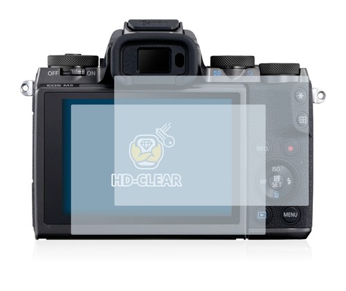 2x Film Protection Ecran pour Canon EOS M5 Clair Protecteur - Photo 2/7