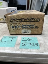 Guaranteed Brake Parts B263 Relined Brake Shoes