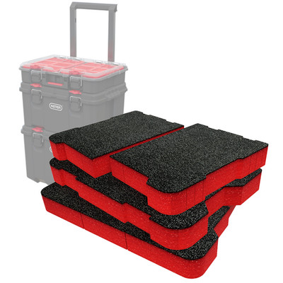 Shadow Foam Keter Stack'N'Roll Stack Foam Inserts | Cut and Peel Foam 30 bis 50 mm