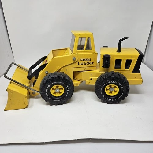 Vintage 1970's Mighty Tonka Front End Loader FULLY FUNCTIONAL NICE