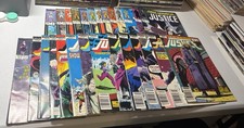 Lot Of 27 Justice #5-18, 20-32 New Universe Marvel Comics 1986 Archie Goodwin