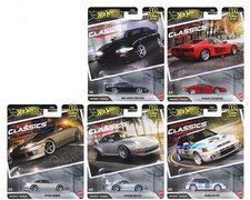 Hot Wheels 2026 Modern Classics 10th Anniversary S Set Of 5 Cars Premium