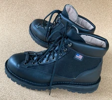 Danner Light Black Boot M's Size 6.5/7- W's 8.5/9 Leather/Cordura Upper
