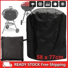 Waterproof BBQ Round Grill Cover Barbecue Outdoor Heavy Duty UV Protection Cover