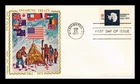 DR JIM STAMPS US COVER ANTARCTIC TREATY 10TH ANNIVERSARY FDC COLORANO SILK