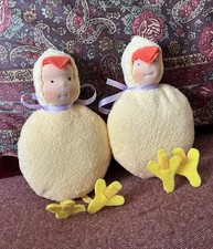 Bamboletta Easter chicks  genuine bamboletta Waldorf doll bundle excellent cond