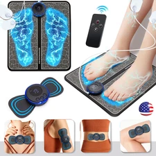 EMS Foot Massager with Remote Control, Pain-Relief for Feet Neuropathic Relief