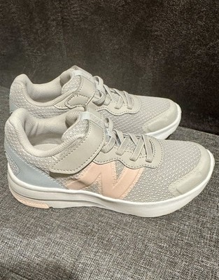 New Balance 578 V1 Wide Grey Pink Kid Toddler  Running Shoes Sneakers Size 11