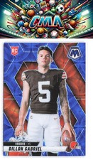 2025 Panini Mosaic #277 Dillon Gabriel Blue Scope