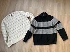 Banana Republic Men's Large Italian Sweaters Modern Lot of 2