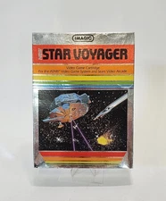 STAR VOYAGER Original Imagic Atari Compatible, 1982) Complete CIB Manual Tested 