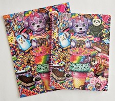 Lisa Frank Spiral Notebook and Folder SET Boo...